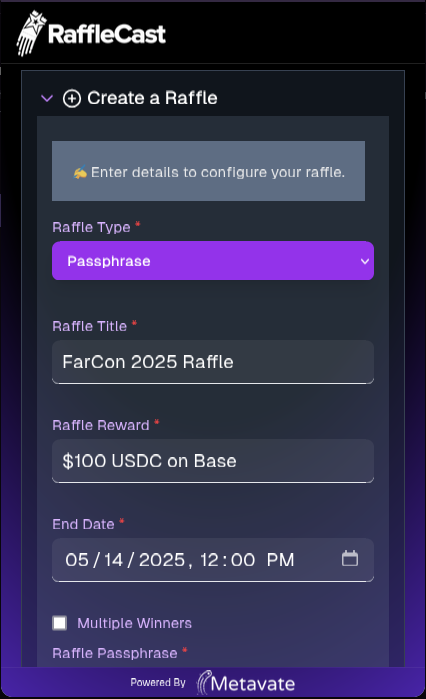 Rewards - Farcaster Mini Apps screenshot